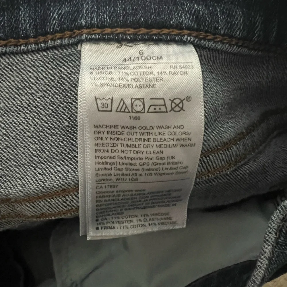 🍌Banana Republic Classic Blue Denim Women's Shorts - Picture 3 of 4